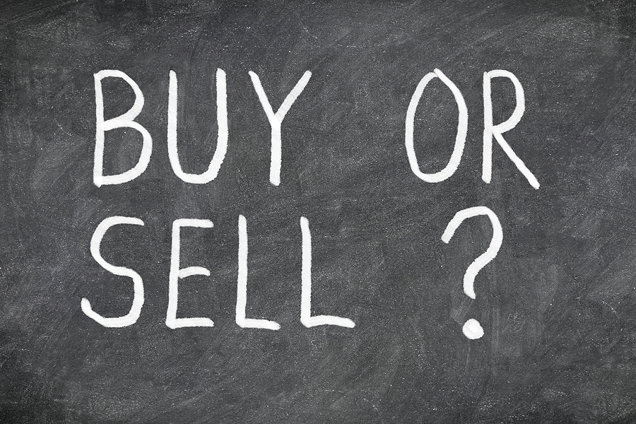 bigstock Buy or sell question on blackb 25018568
