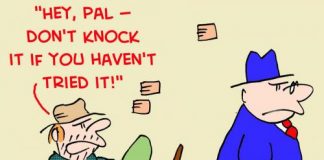 Investing and Financial Jokes and Cartoons banker panhandler 1