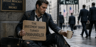 The Investment Banker Turned Panhandler