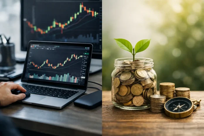 Trading vs Long Term Investing Explained