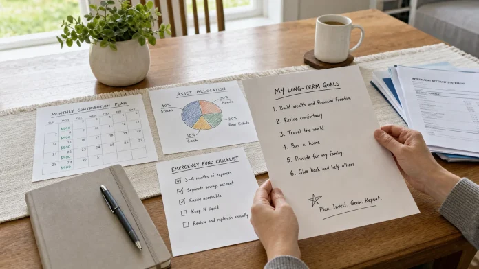 Learn How to Invest in Stocks With a Simple Plan - Main Image