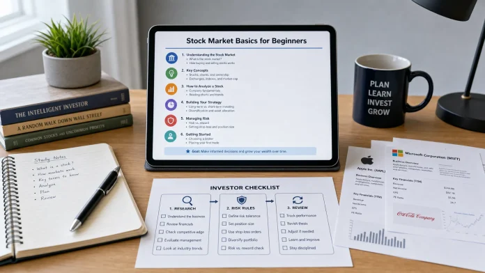 Learn Stock Market Investing Step by Step - Main Image