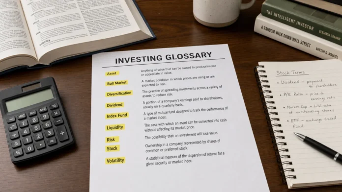 Stock Investing Terms Every Beginner Should Know - Main Image