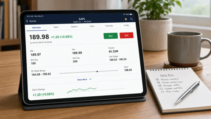 Shares Ticker Explained for First-Time Investors - Main Image