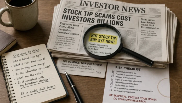 Stock Tips Beginners Should Question Before Acting - Main Image